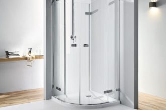 narożna kabina do prysznica