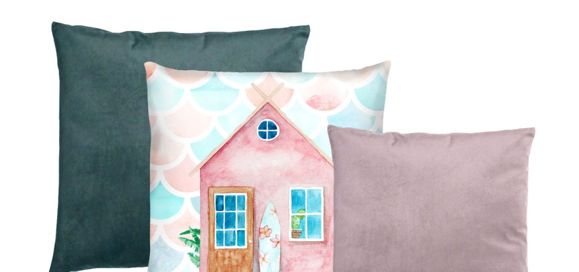 zestaw poduszek dla dzieci