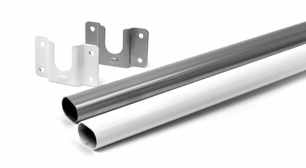 drążki na ubrania do montażu w szafie