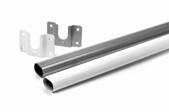 drążki na ubrania do montażu w szafie