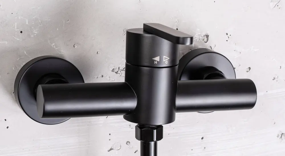 Bateria prysznicowa Czarna